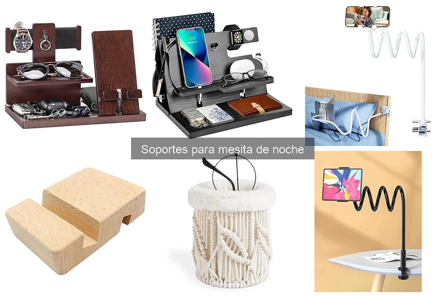 Guía para Elegir el Mejor Soporte para Mesita de Noche