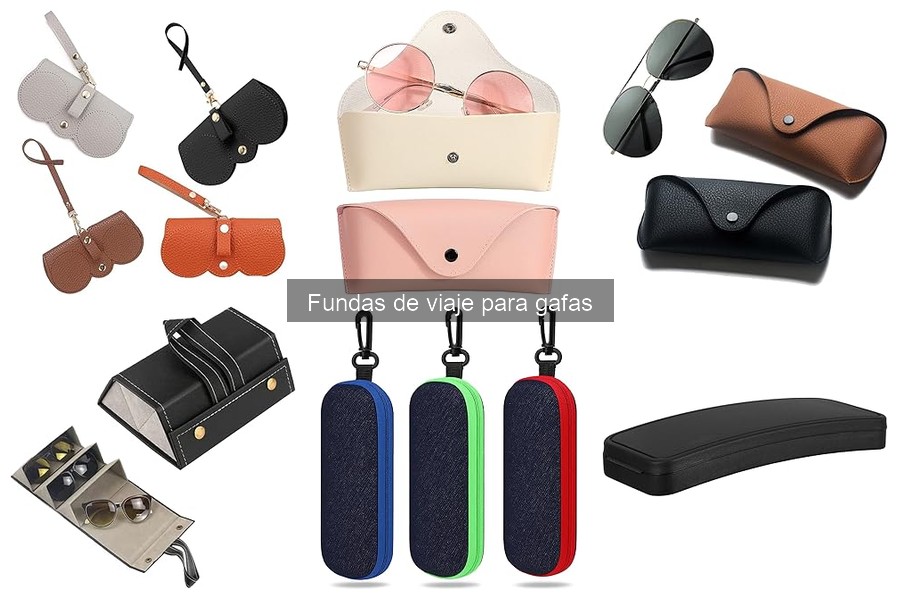 Guía para elegir la funda de viaje adecuada para gafas