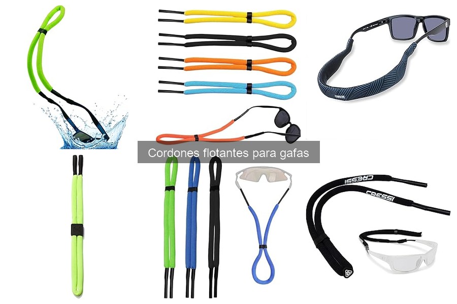 Guía para elegir los mejores cordones flotantes para gafas