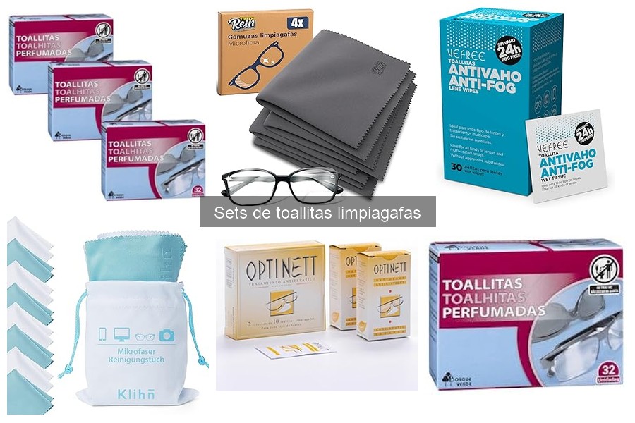 Guía para Elegir Sets de Toallitas Limpiagafas Efectivas