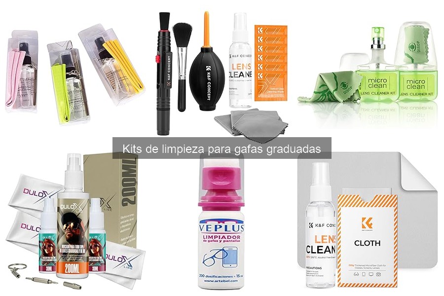 Guía sobre kits de limpieza para gafas graduadas