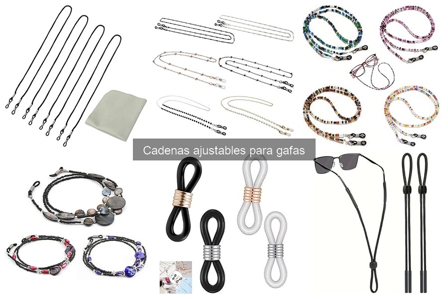 Impacto de las Cadenas Ajustables en la Comodidad de Gafas