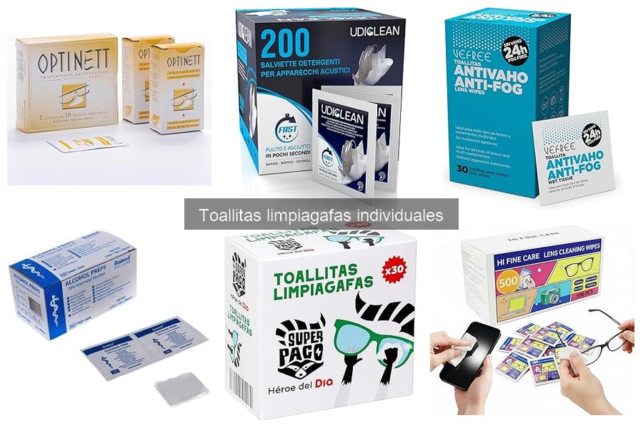 Ingredientes de las toallitas limpiagafas: ¿Son seguras?