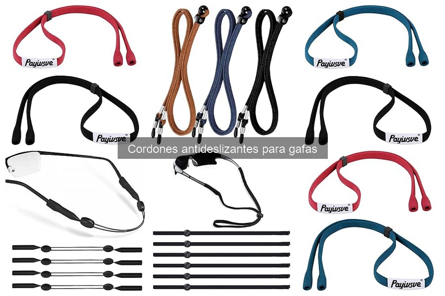 Instrucciones para Usar Cordones Antideslizantes para Gafas
