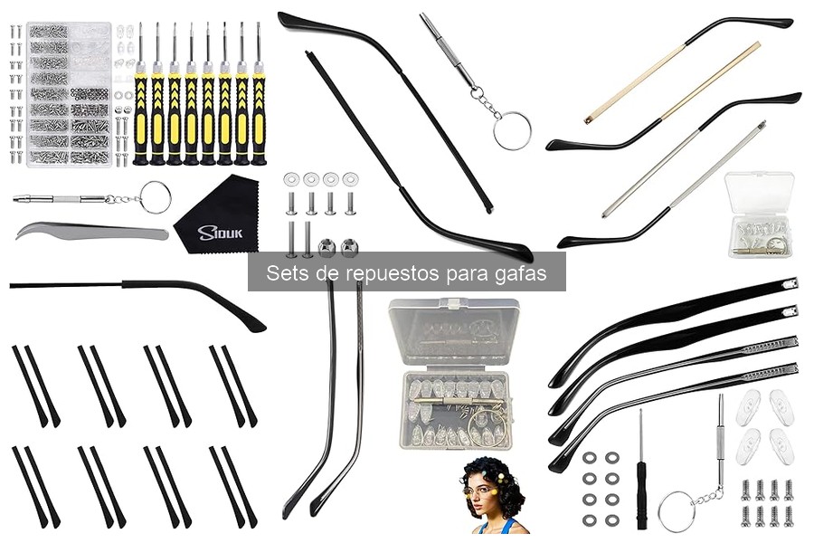 Instrucciones para Usar un Set de Repuestos para Gafas
