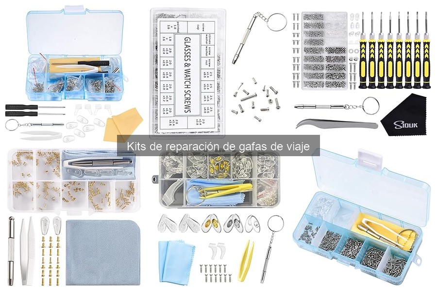 Kits de reparación de gafas de viaje para niños recomendados