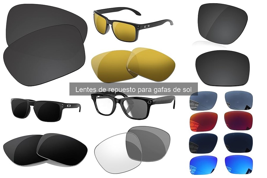 Lentes de Repuesto para Gafas de Sol según Actividad