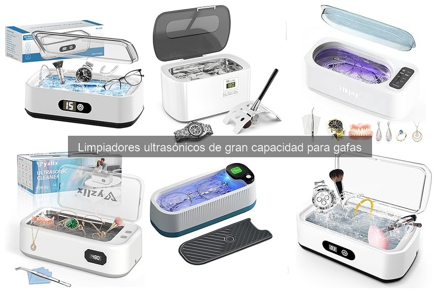 Limpiadores ultrasónicos para gafas: alternativas menos conocidas