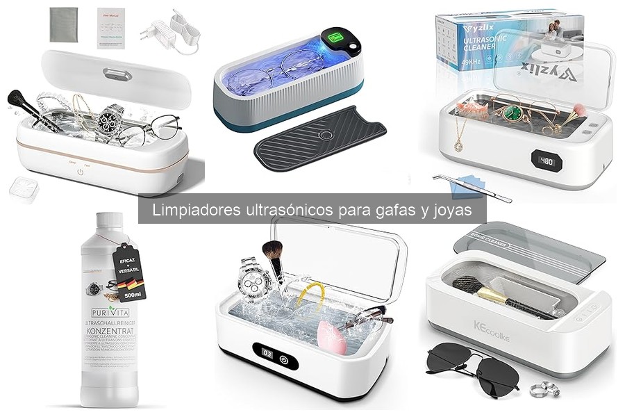 Limpieza de Gafas: Comparativa Limpiadores Ultrasónicos vs. Piedras Preciosas