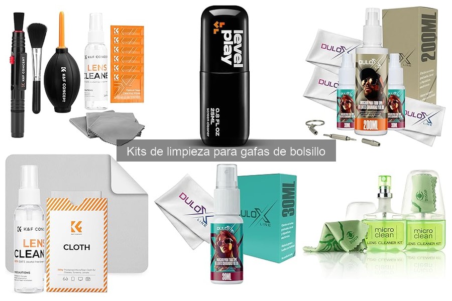 Mantenimiento de gafas: guía de kits de limpieza de bolsillo