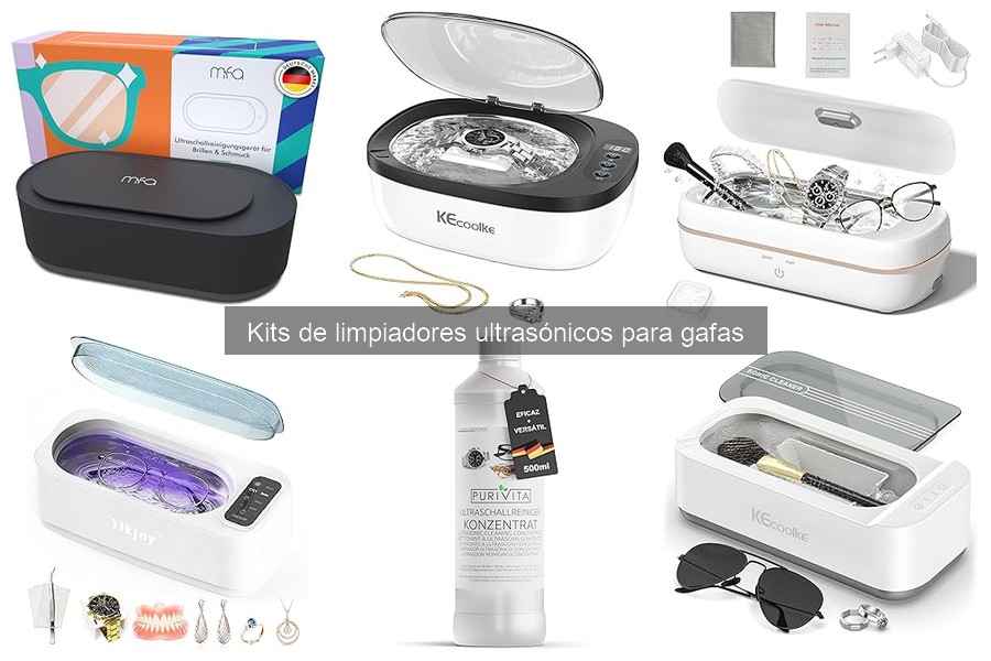 Mantenimiento de Kits de Limpiadores Ultrasónicos para Gafas