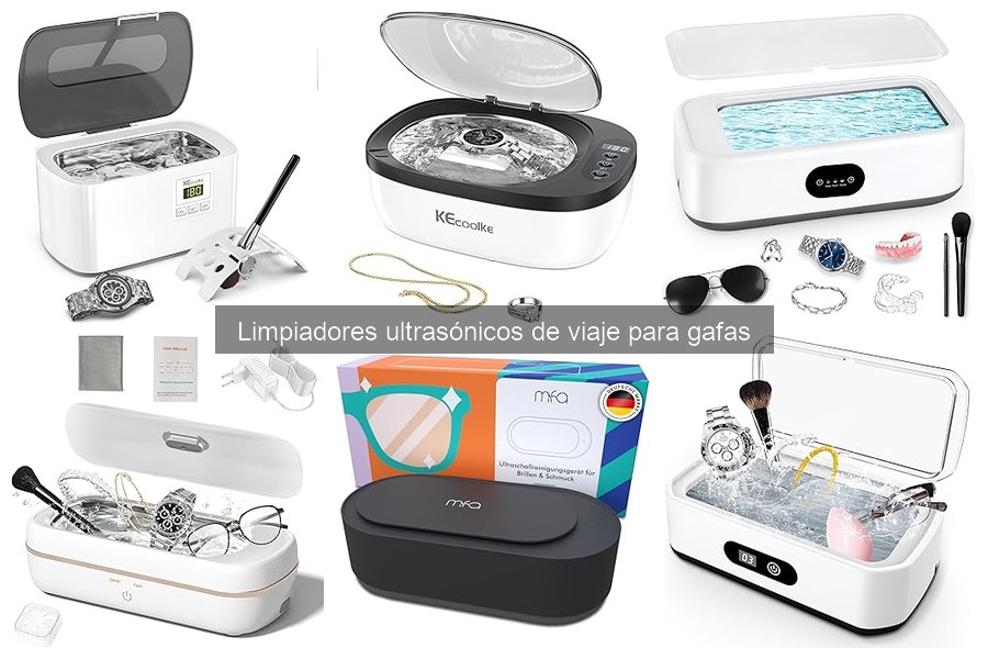 Mantenimiento de Limpiadores Ultrasónicos de Viaje para Gafas