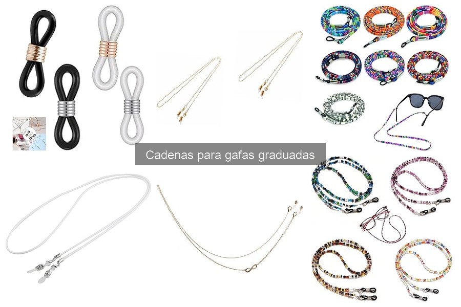 Mejores cadenas para gafas graduadas de 2023: comparativa