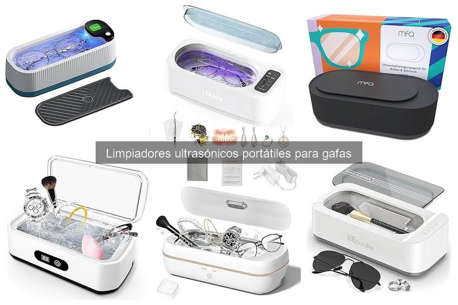 Mejores consejos para usar limpiadores ultrasónicos de gafas