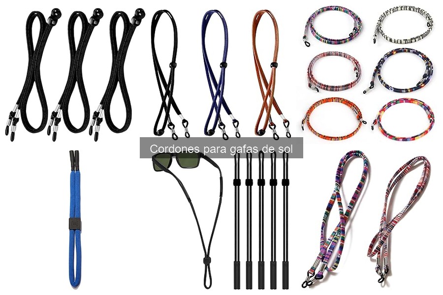 Mejores cordones para gafas de sol para deportistas