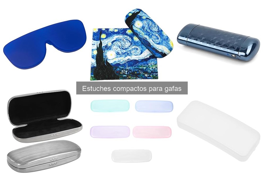 Mejores estuches compactos para gafas según opiniones de usuarios