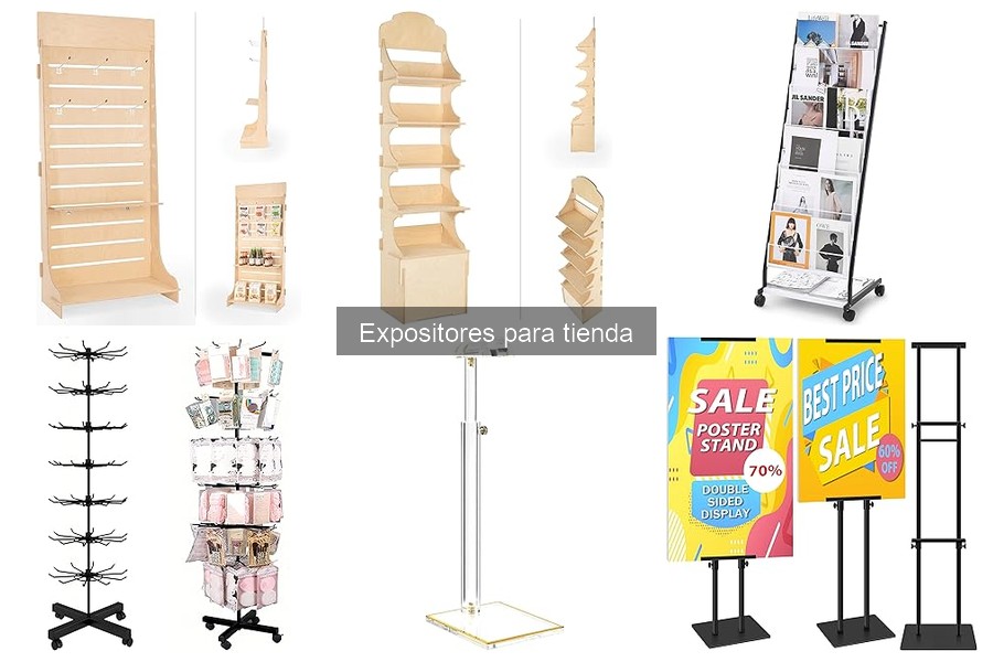 Mejores expositores para gafas según tipo de negocio