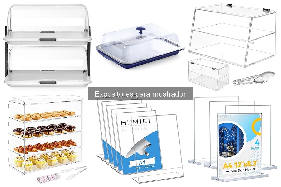 Mejores expositores para mostrador en tiendas de óptica