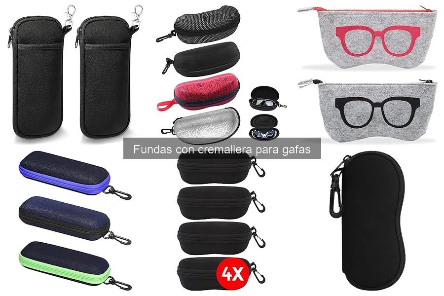 Mejores fundas con cremallera para gafas en 2023