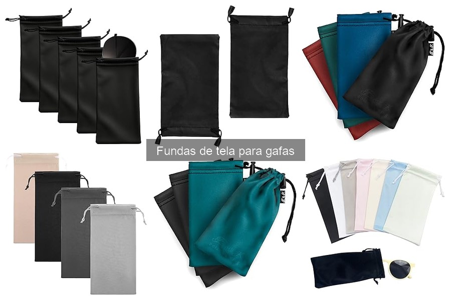 Mejores fundas de tela para gafas según opiniones de usuarios