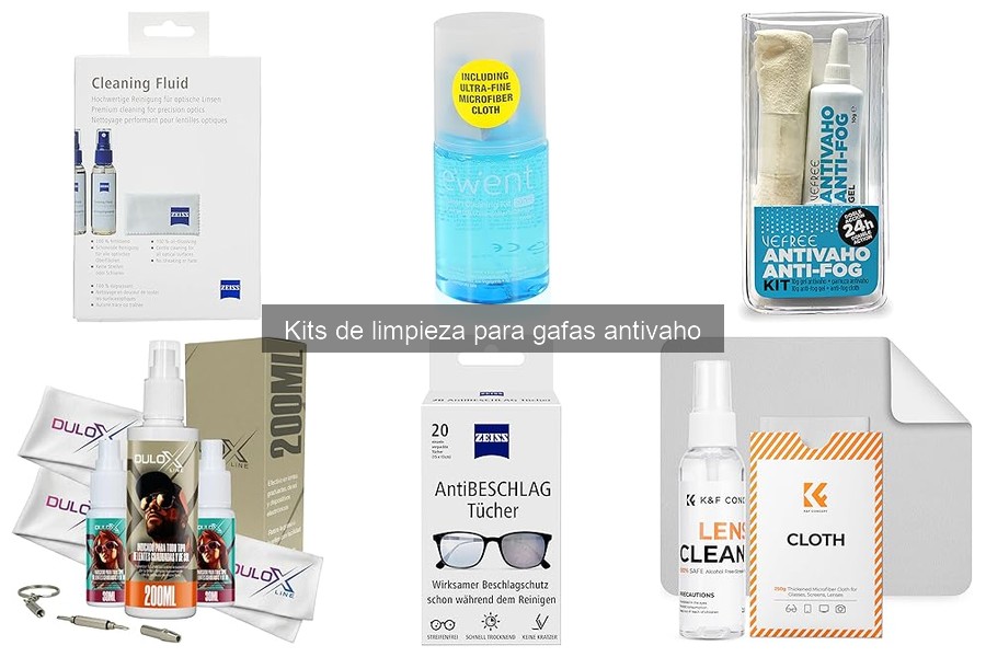 Mejores kits de limpieza para gafas antivaho en 2023