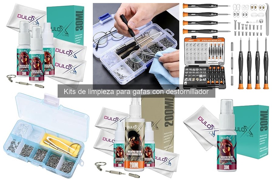 Mejores kits de limpieza para gafas con destornillador en 2023