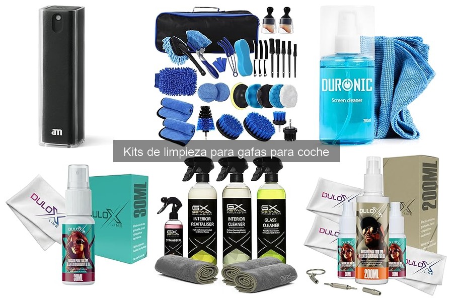 Mejores kits de limpieza para gafas de coche en 2023