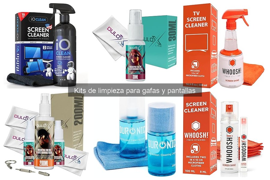 Mejores kits de limpieza para gafas en 2023: Comparativa