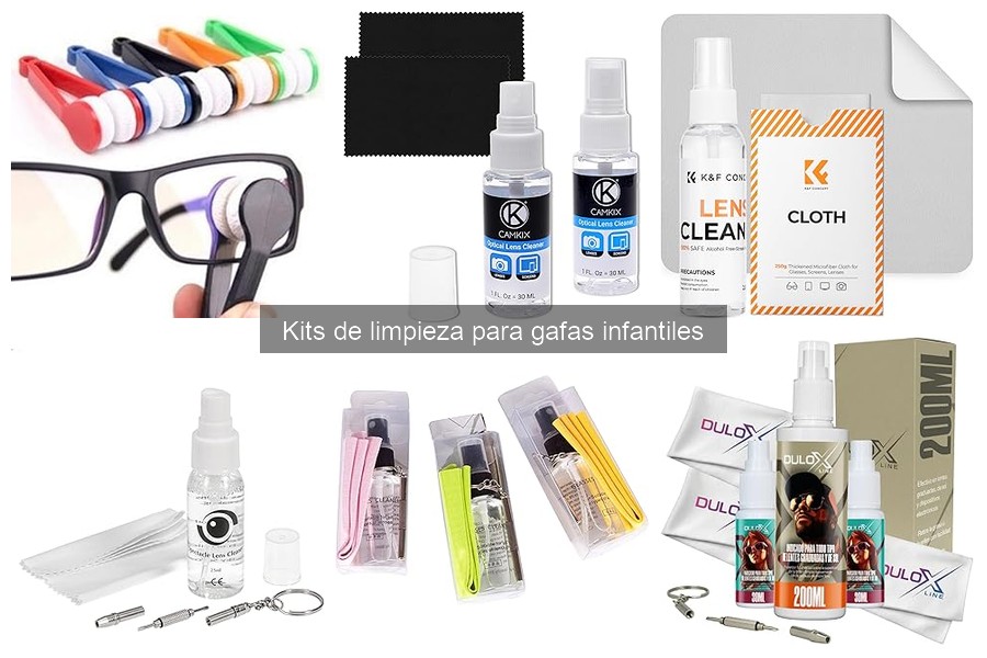 Mejores kits de limpieza para gafas infantiles en 2023