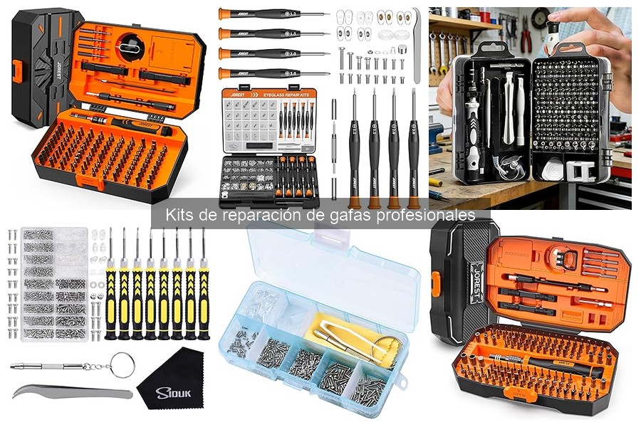 Mejores kits de reparación de gafas: comparativa 2023