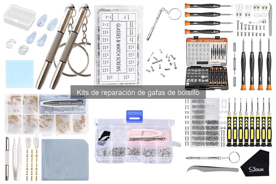 Mejores kits de reparación de gafas de bolsillo para viajeros