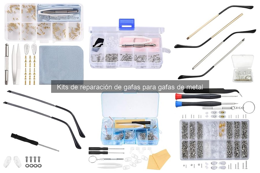 Mejores Kits de Reparación de Gafas de Metal en Comparativa