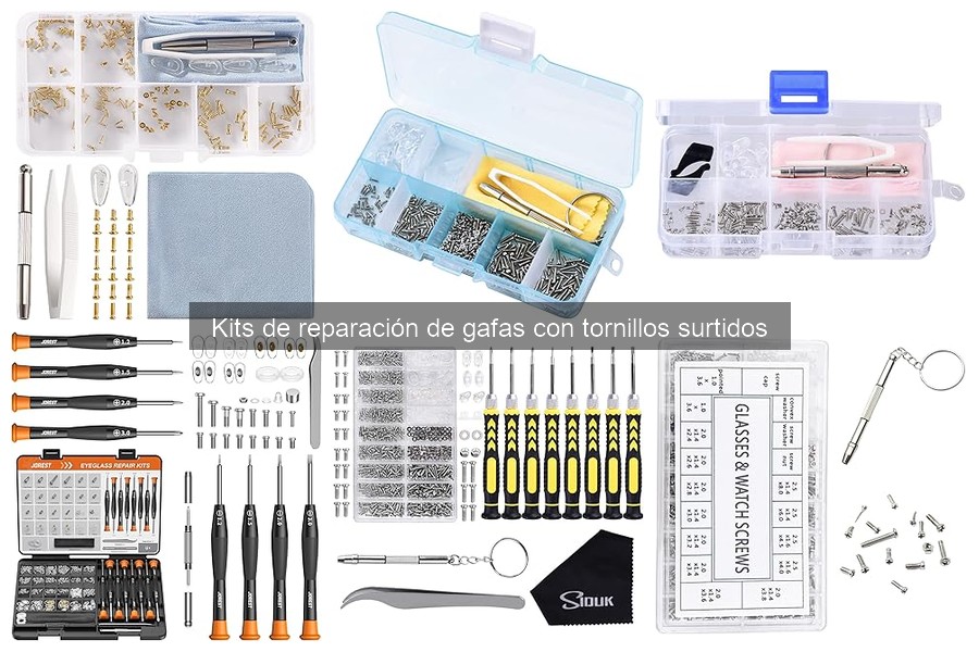 Mejores kits de reparación de gafas recomendados por expertos