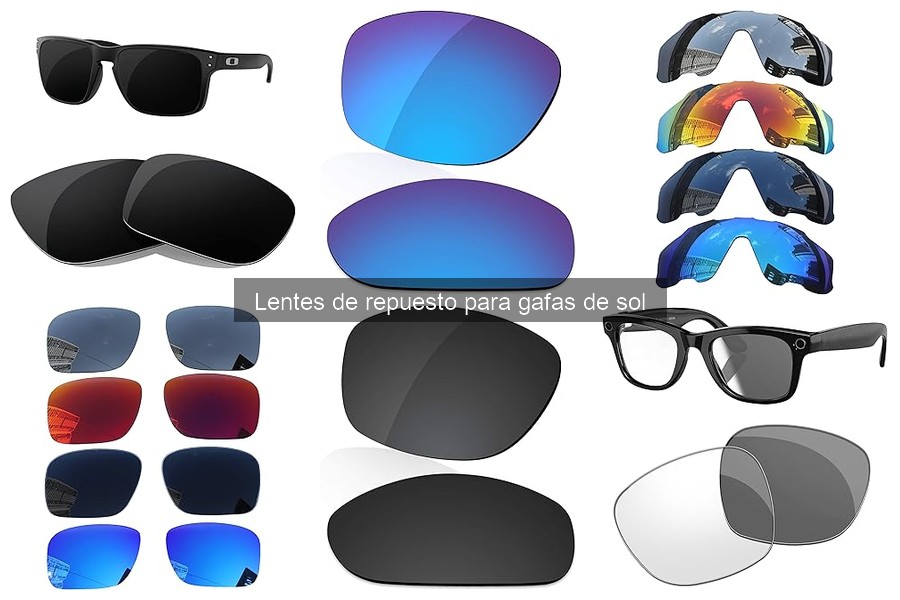 Mejores lentes de repuesto para gafas de sol según reseñas