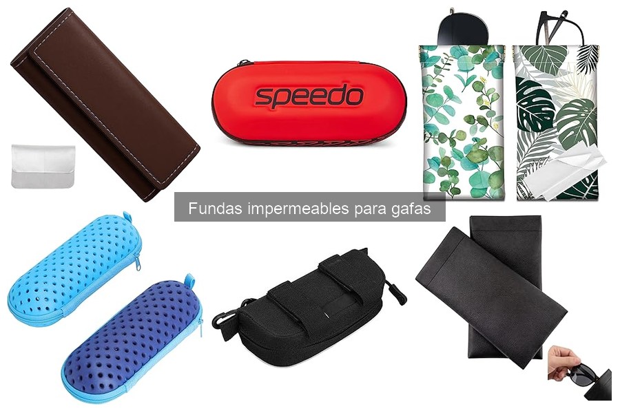 Mejores lugares para comprar fundas impermeables para gafas