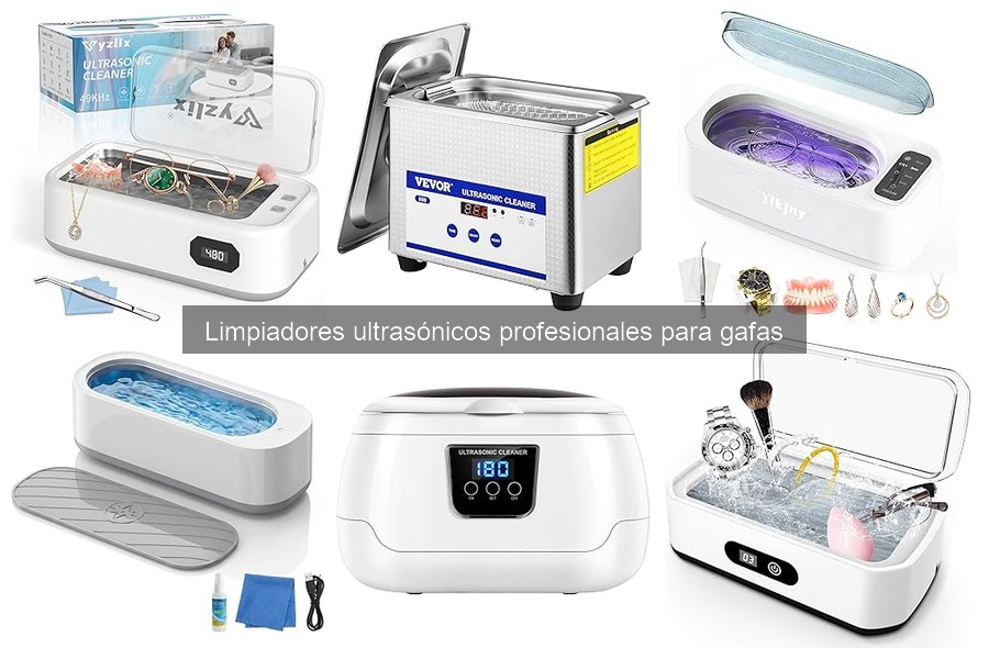 Mejores lugares para comprar limpiadores ultrasónicos para gafas