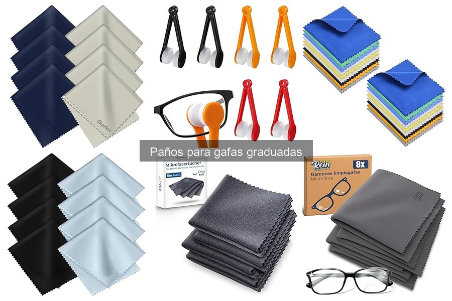 Mejores lugares para comprar paños para gafas graduadas baratos
