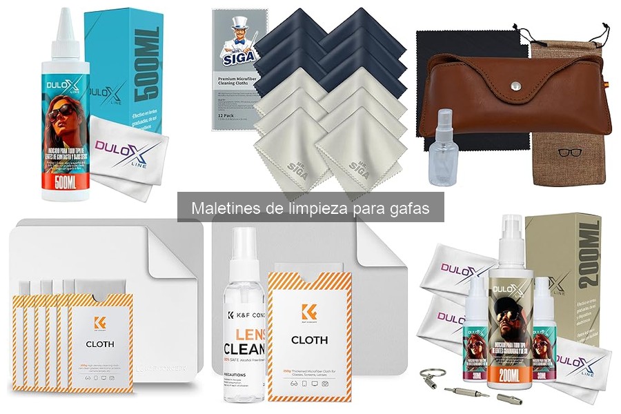 Mejores maletines de limpieza para gafas en 2023