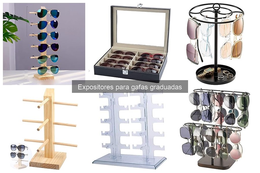 Mejores marcas de expositores para gafas graduadas