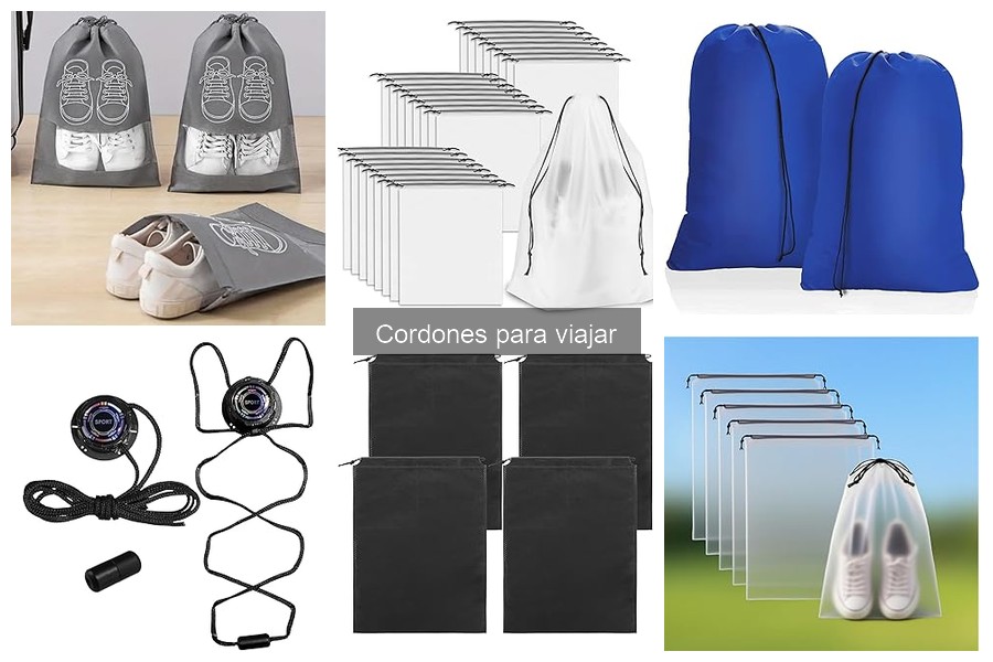 Mejores materiales para cordones de viaje: guía informativa