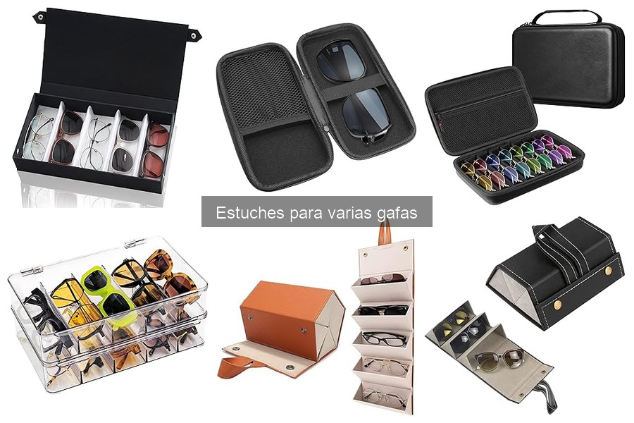 Mejores Ofertas de Estuches para Varias Gafas 2023