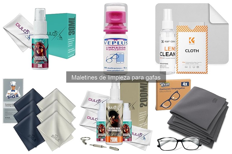 Mejores ofertas en maletines de limpieza para gafas
