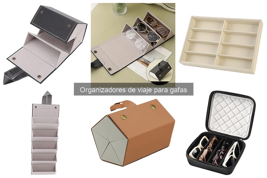 Mejores organizadores de viaje para gafas de sol en 2023