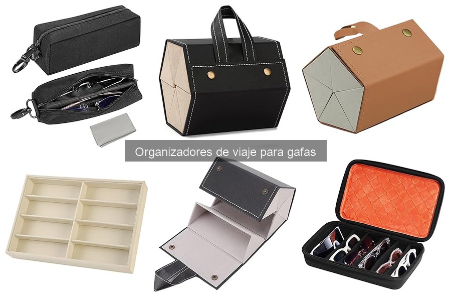 Mejores organizadores de viaje para gafas en 2023