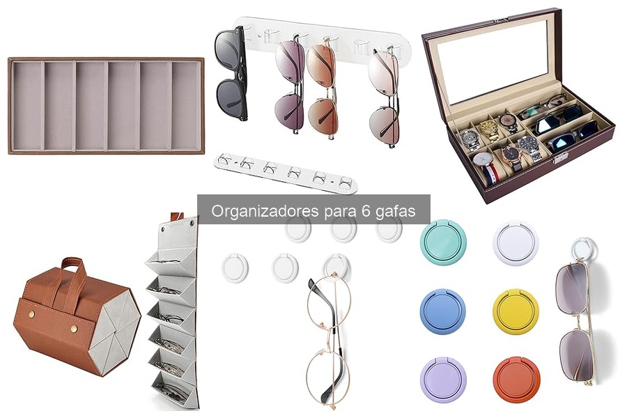 Mejores organizadores para gafas en 2023: Comparativa