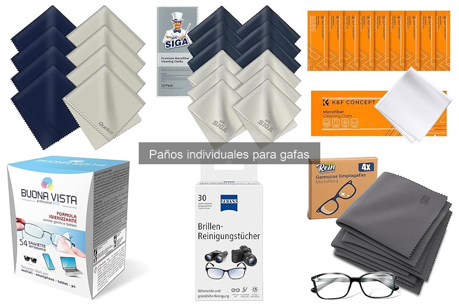 Mejores paños individuales para gafas de viaje en 2023