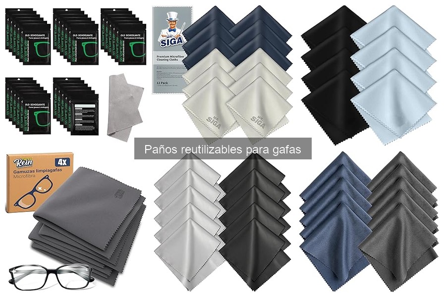 Mejores paños reutilizables para gafas en 2023: comparativa