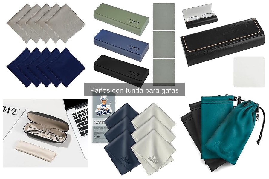 Mejores paños y fundas para gafas con lentes especiales