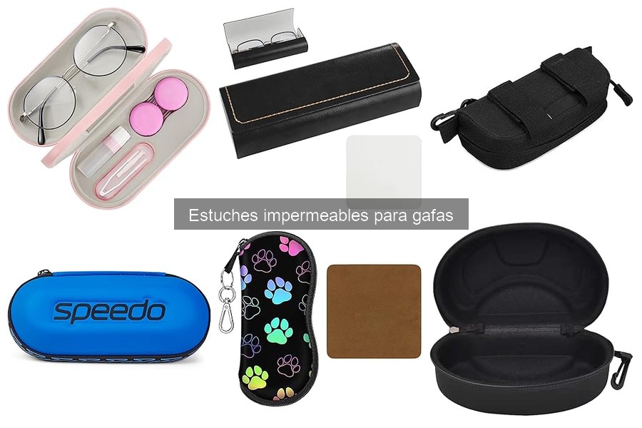 Mejores precios para estuches impermeables para gafas