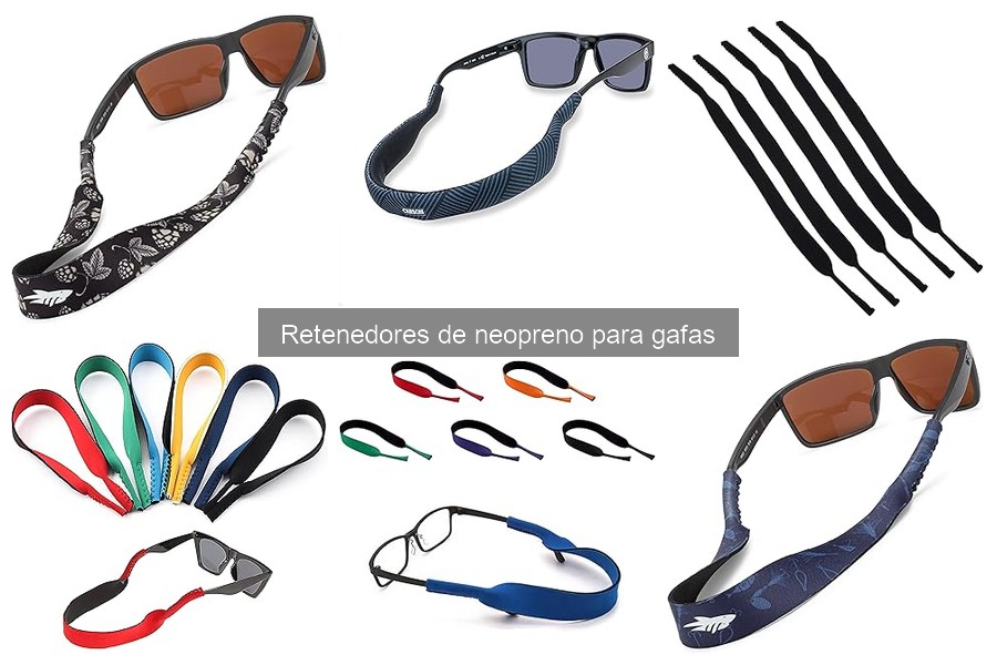 Mejores retenedores de neopreno para gafas: comparativa 2023